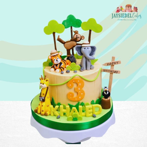 Jungle Explorer’s Treat Cake