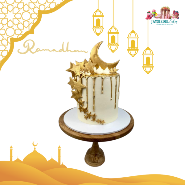 Golden Minaret Treat Cake