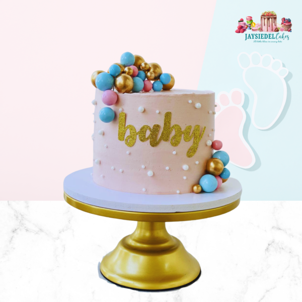 Gender Reveal  Baby Bliss Cake