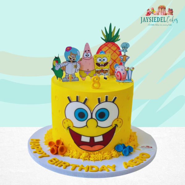 SpongeBob Pineapple Paradise Cake