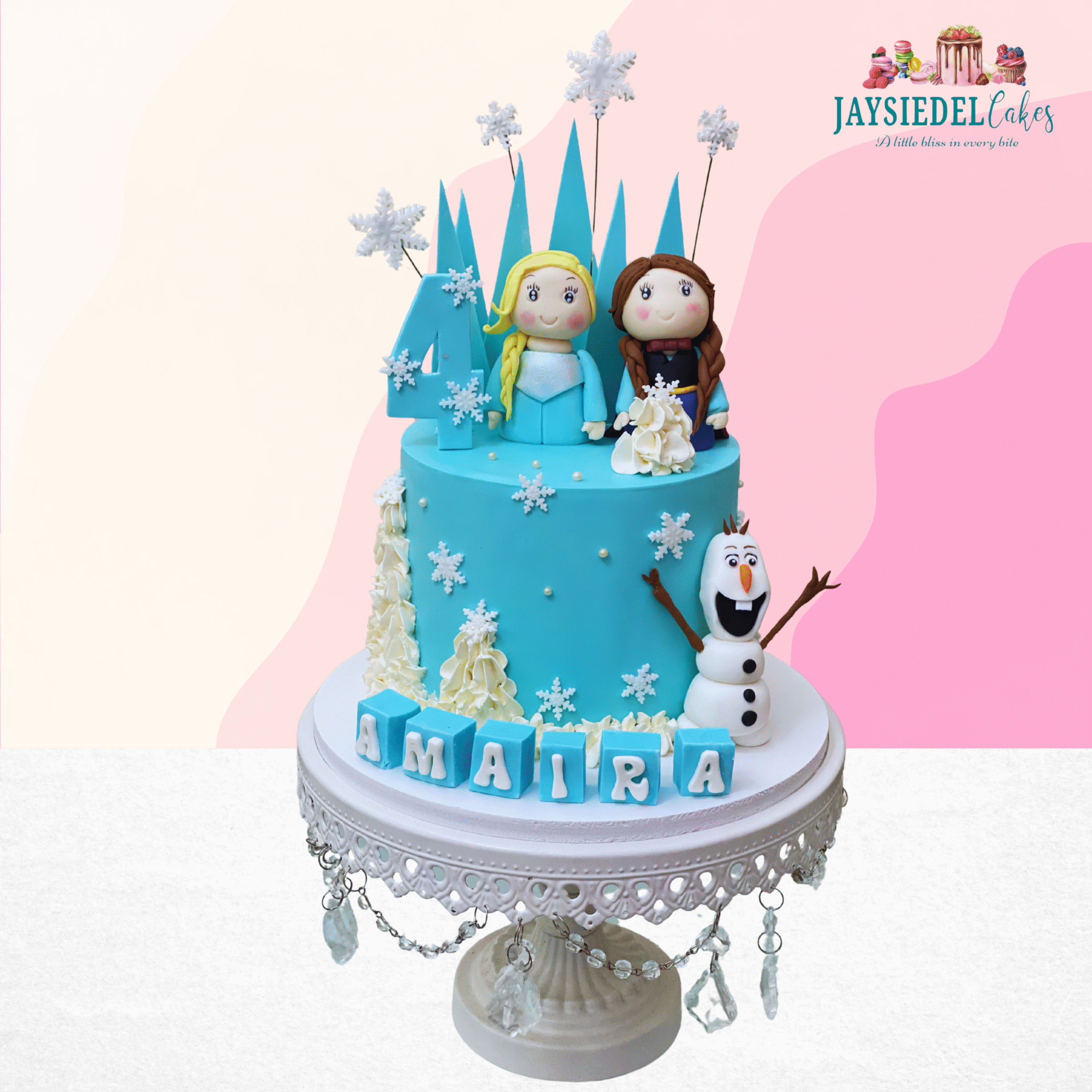 Enchanted Frost Frozen Cake