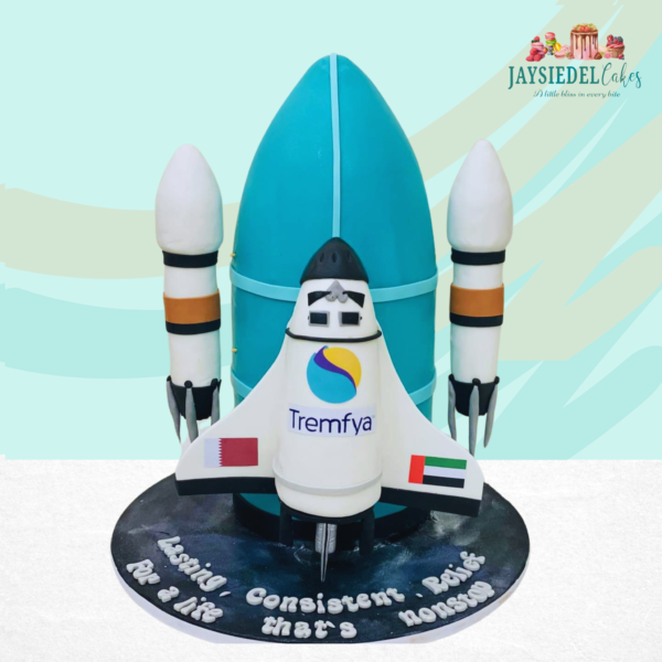 Space Explorer’s Treat (Rocket Ship Cake)