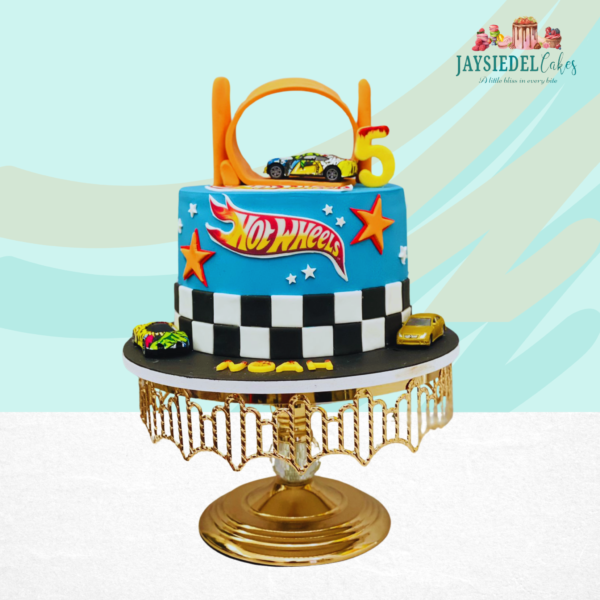 Hot Wheels Cake