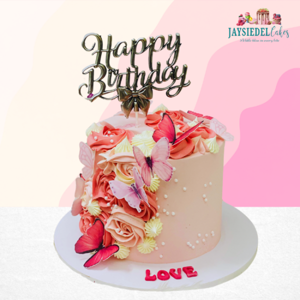 Dreamy Butterfly Cake