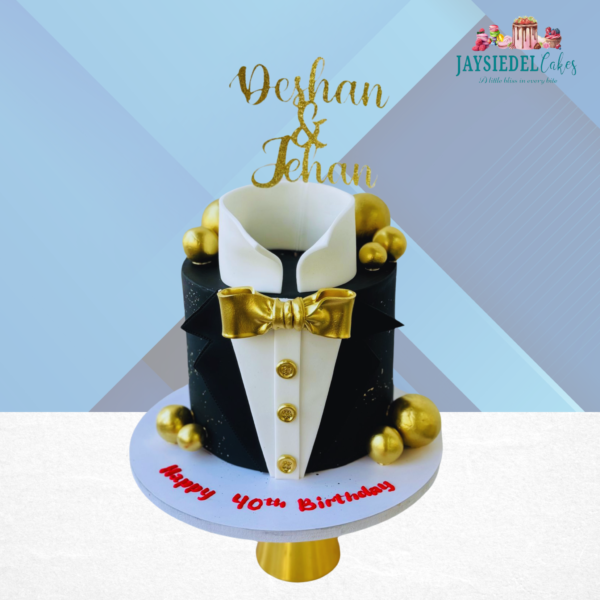 Black Tie Bliss Cake