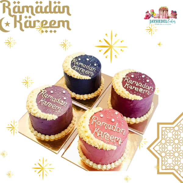 Ramadan Mono Cakes in Four Delightful Flavors