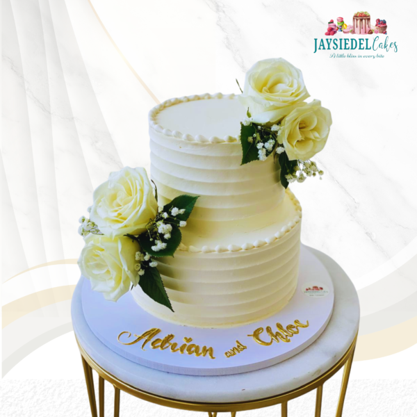 Tiers Of Joy Wedding Cake