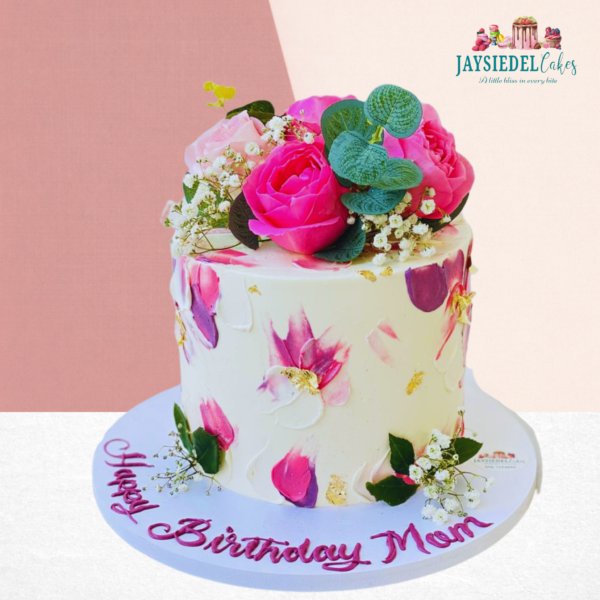 Floral Whispers Cake