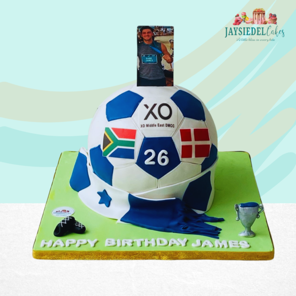 Victory Ball Treat Cake
