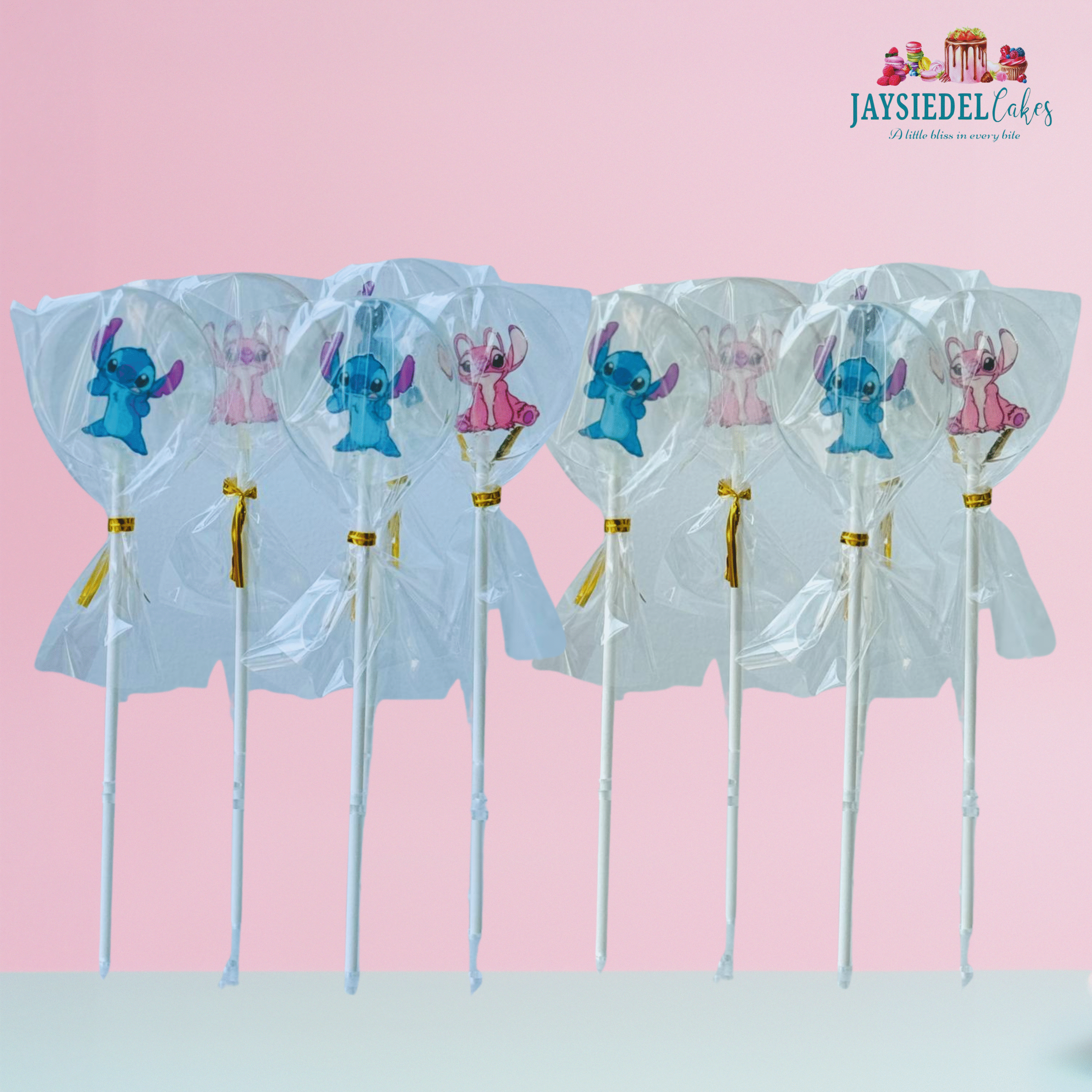 8 pcs Stitch Clear Pops