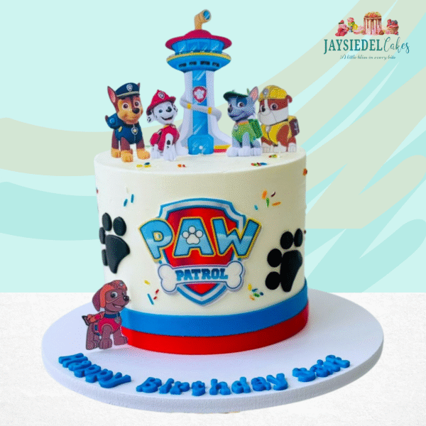 Paw Patrol Rescue Squad Delight Cake