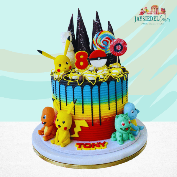 Pikachu Power Cake