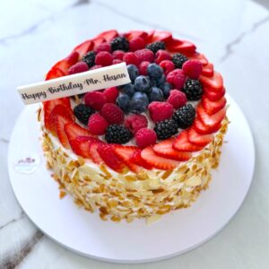 Celebration Fruit Layer Cake