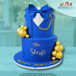 2 Tier Royal Blue Suit